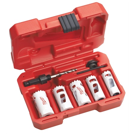 Milwaukee 7-Pc Comp Auto Hole Dozer Hole Saw Kit 49-22-4083